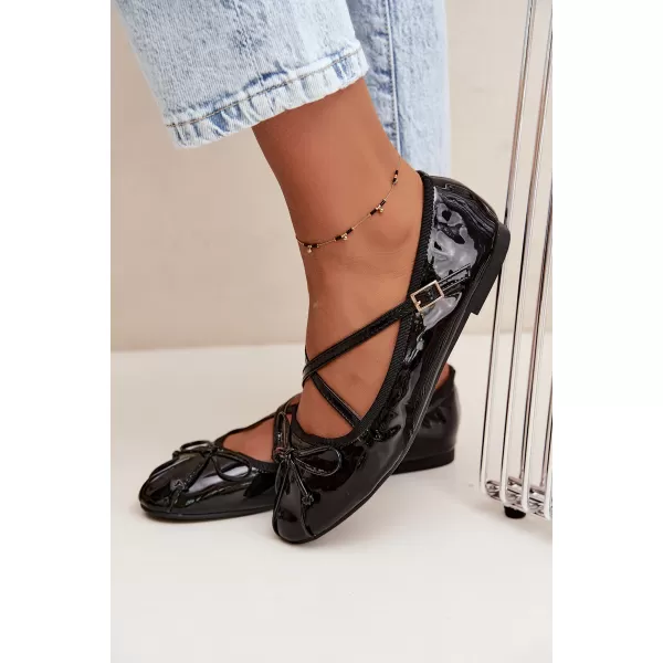  Ballerinas für Damen BOTO 6625-1 SCHWARZ 