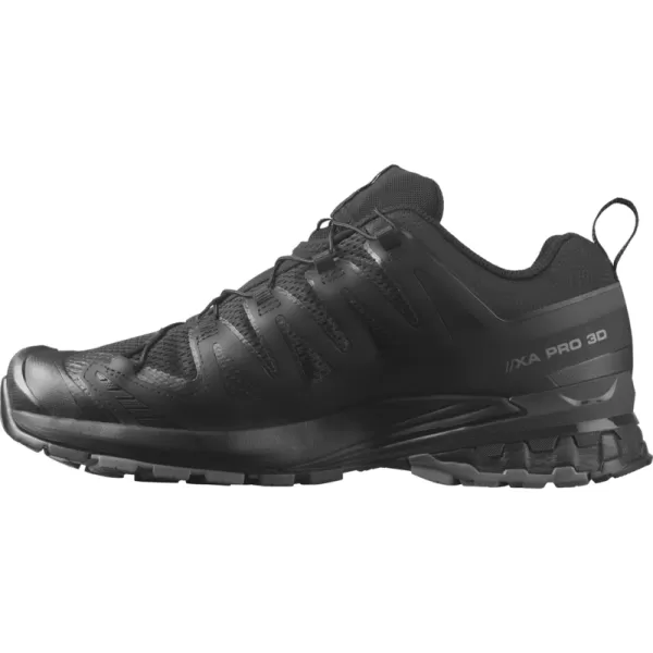  Herrenschuhe SALOMON XA PRO 3D V9 WIDE L47273100 SCHWARZ/PHANTOM/ZINN 