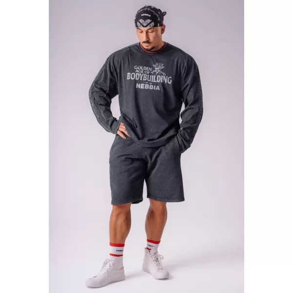  Herren-T-Shirts NEBBIA OLYMPIA 952 SCHWARZ 
