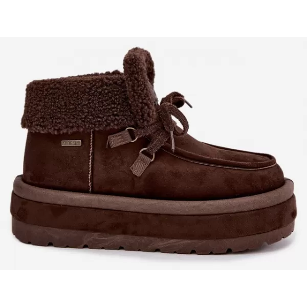  Damenschuhe BIG STAR SHOES UU274214 BRAUNE/BEIGE SCHATTEN 