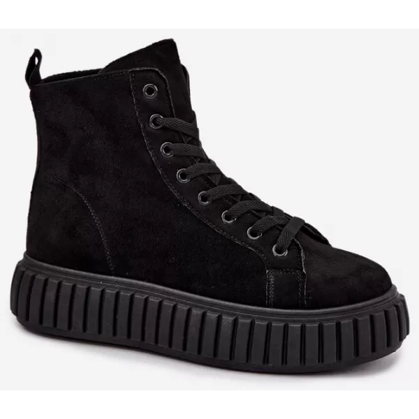  Damen-Sneaker BOTO LA372 SCHWARZ 