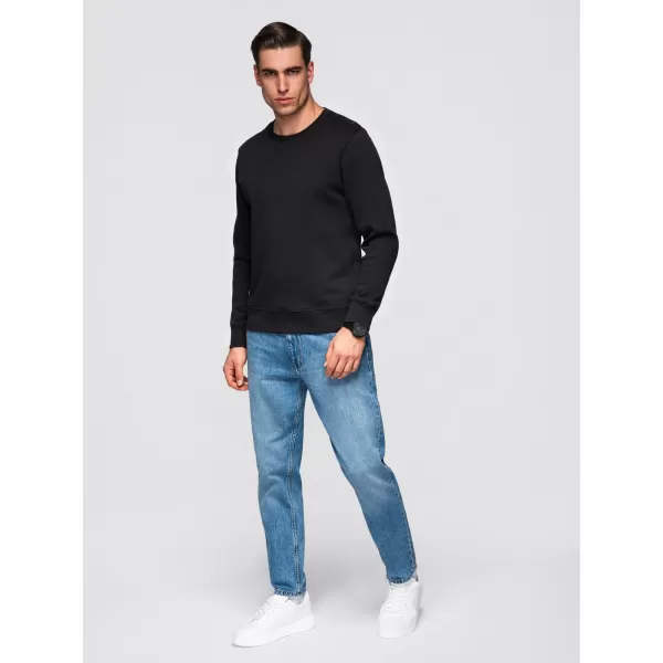  Herren-Sweatshirt OMBRE OM-SSBN-0271 SCHWARZ 