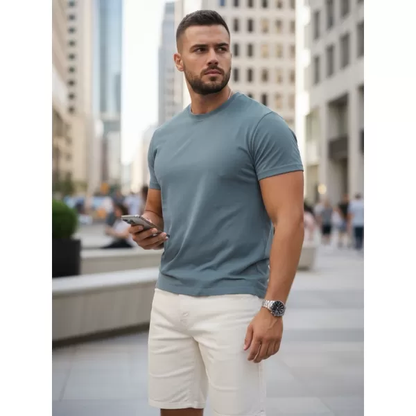  Herren-T-Shirt DSTREET RX5678 BLAU 