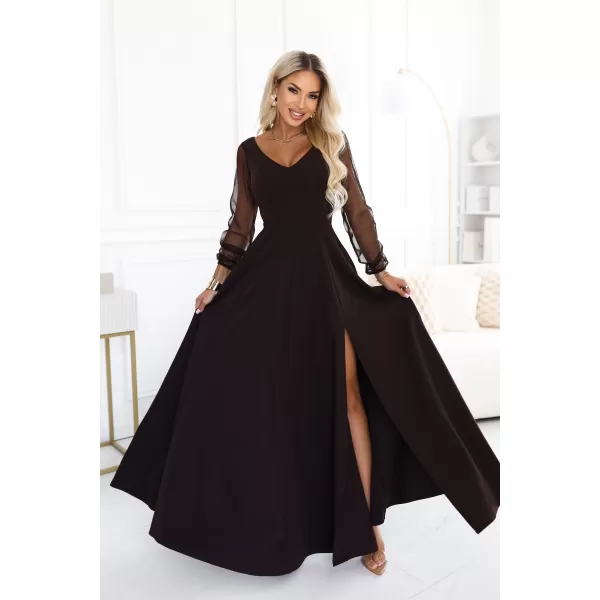  Kleid NUMOCO 640-8 SCHOKOLADENBRAUN 