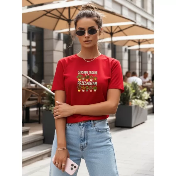  Damen-T-Shirt DSTREET NX5037RY-RD ROT 