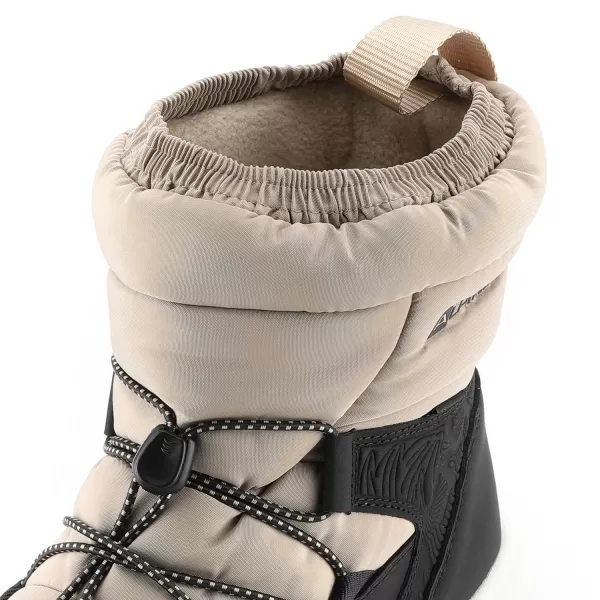  Winterstiefel für Damen ALPINE PRO NORSA WEIßER PFEFFER 