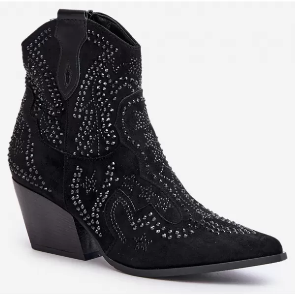  Damenschuhe mit Absatz BOTO 9676A SCHWARZ 