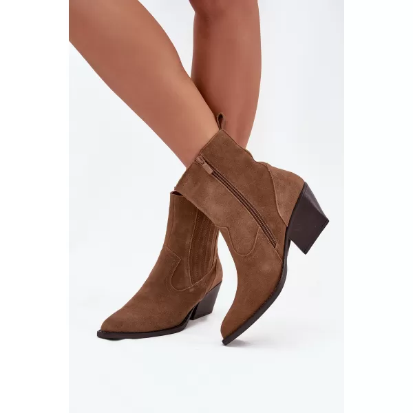  Cowboystiefel für Damen BOTO NC1339K/6350 KAMEL 