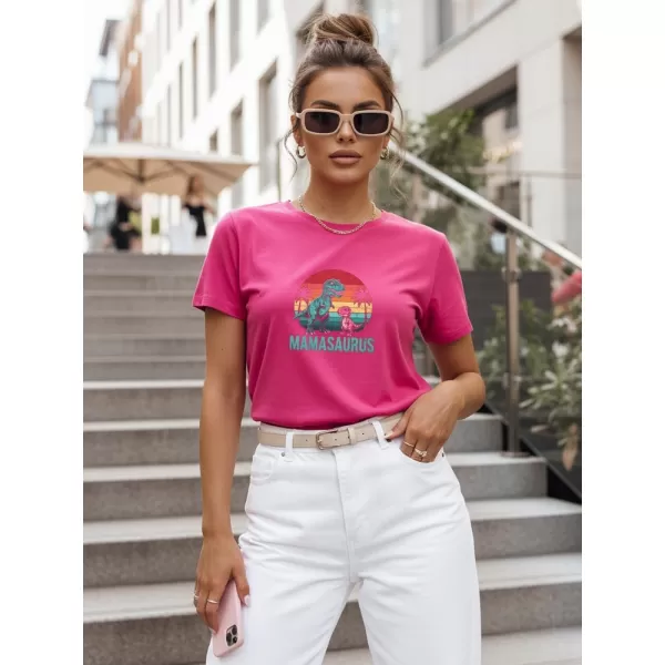  Damen-T-Shirt DSTREET NX5027RY ROSA 