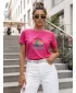 Damen-T-Shirt DSTREET NX5027RY ROSA