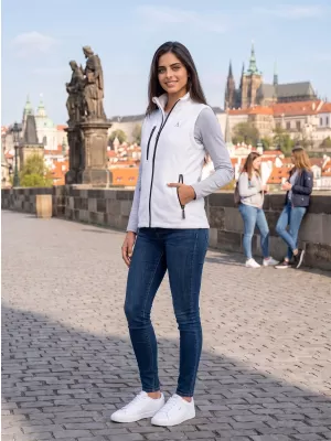 Fleeceweste für Damen ALTISPORT ALW002525 WEIß