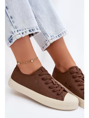 Damen-Sneaker BIG STAR SHOES TT274123 BRAUN/BEIGE