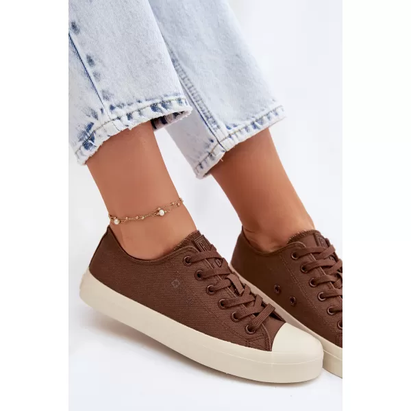  Damen-Sneaker BIG STAR SHOES TT274123 BRAUN/BEIGE 