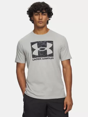 Herren-T-Shirt UNDER ARMOUR UA ABC CAMO BOXED LOGO SS 1361673-069 GRAU