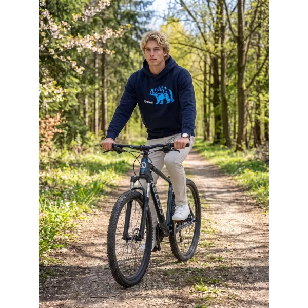  Herren-Sweatshirt ALTISPORT ALM193422 MARINEBLAU 