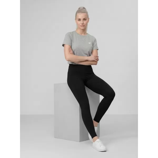  Damen-T-Shirt 4F WMM00TTSHF3308 KALTE HELLGRAUE MELANGE 