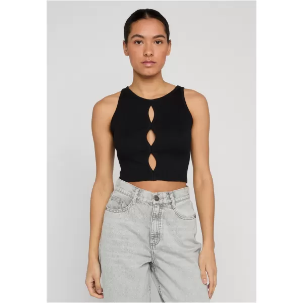  Damen-Tanktop URBAN CLASSICS TB8173S-00007 SCHWARZ 