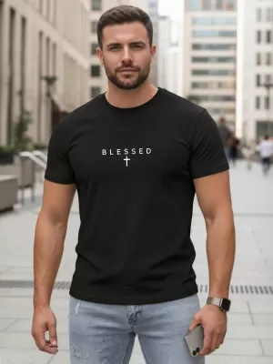 Herren-T-Shirt DSTREET NX5124R-BK SCHWARZ