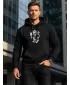 Herren-Sweatshirt DSTREET NX0034B-BK SCHWARZ