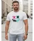 Herren-T-Shirt DSTREET NX5100R-WH WEIß