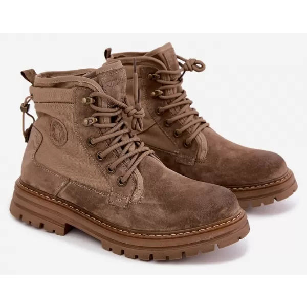  Herren-Stiefeletten BIG STAR SHOES UU174253 BEIGE 