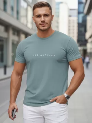 Herren-T-Shirt DSTREET NX5099R-SB BLAU