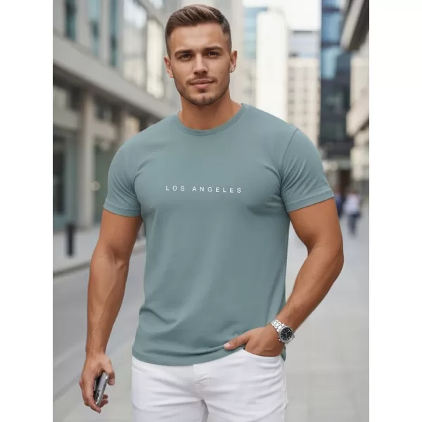  Herren-T-Shirt DSTREET NX5099R-SB BLAU 