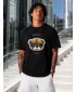 Herren-T-Shirt DSTREET NX1023R-BK-O SCHWARZ