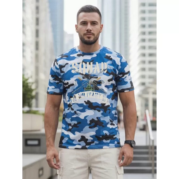  Herren-T-Shirt DSTREET NX2005R-SK-M BLAU 