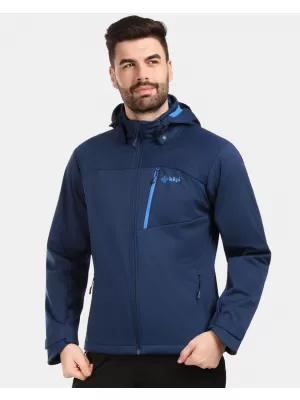 Herren-Softshelljacke KILPI ONTAVIO-M 1M0112KI DUNKELBLAU