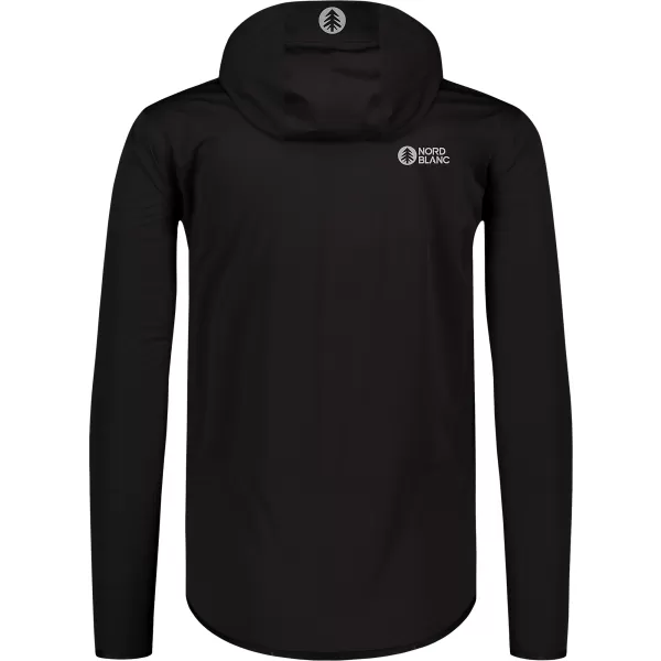  Wasserdichte Softshelljacke für Herren NORDBLANC EXPEDITIOUS NBSSM8323 SCHWARZ 
