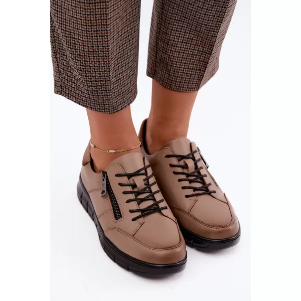  Damen-Stiefeletten VINCEZA 133130 BEIGE 