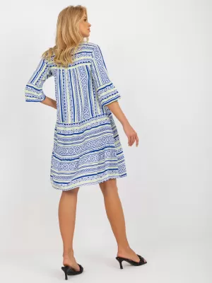 Kleid SUBLEVEL D73771M30214F DUNKELBLAU