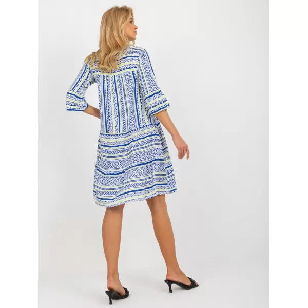  Kleid SUBLEVEL D73771M30214F DUNKELBLAU 