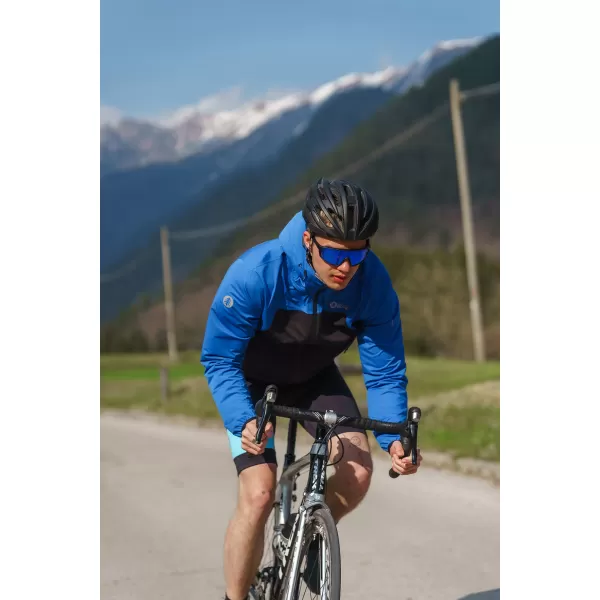 Wasserdichte Softshelljacke für Herren NORDBLANC EXPEDITIOUS NBSSM8323 BLAU 
