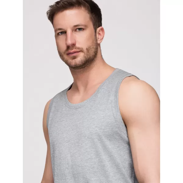 Herren-Tanktop OMBRE OM-TSBT-0272 GRAUE MELANGE 