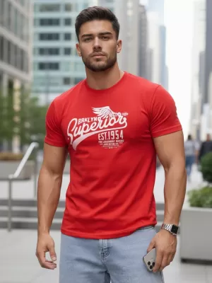 Herren-T-Shirt DSTREET RX5367 ORANGE