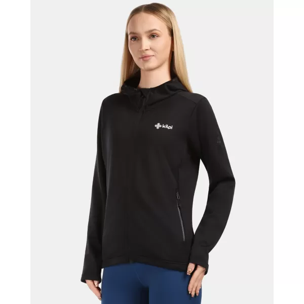  Fleece-Sweatshirt für Damen KILPI SEVELEN-W 1L0203KI SCHWARZ 