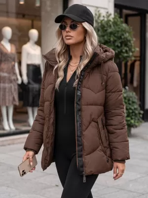Damenjacke DSTREET TY5752 BRAUN