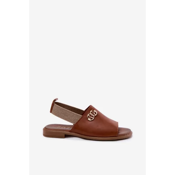  Damensandalen ZAZOO 40473 BRAUN 
