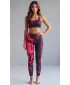 Lange Premium-Leggings für Damen (neue Größen) ALTISPORT VOJ/ALW080LEG05 WEINROT
