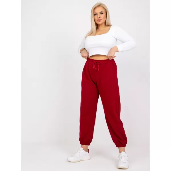  Damen-Jogginghose BASIC FEEL GOOD RV-DR-6331.86 BURGUND 