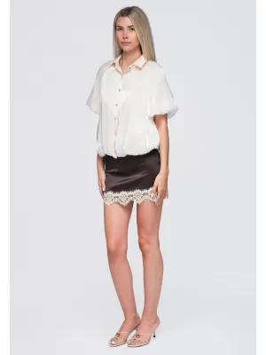 Damenhemd OMBRE OW-SH-E0068 BEIGE
