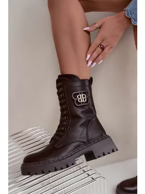 Damenschuhe BOTO QH7735 BRAUN
