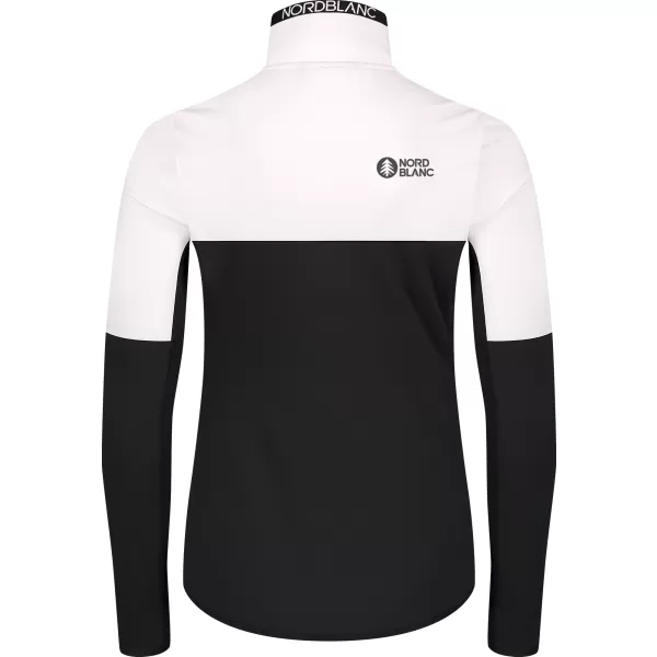  Powerfleece-Sweatshirt für Damen NORDBLANC IDOL NBSFL8337 SCHWARZ 
