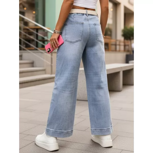  Damenhosen DSTREET UY2958 BLAU 