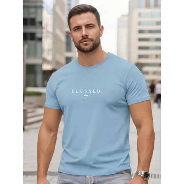  Herren-T-Shirt DSTREET NX5124R-SK HELLBLAU 