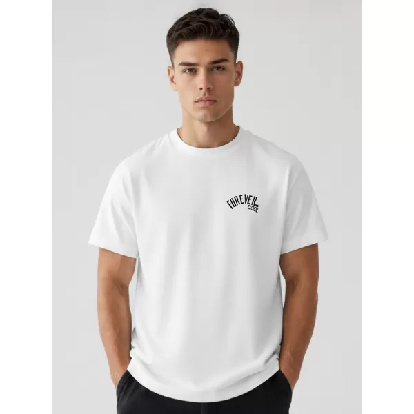  Herren-T-Shirt DSTREET NX4010R-WH-O WEIß 