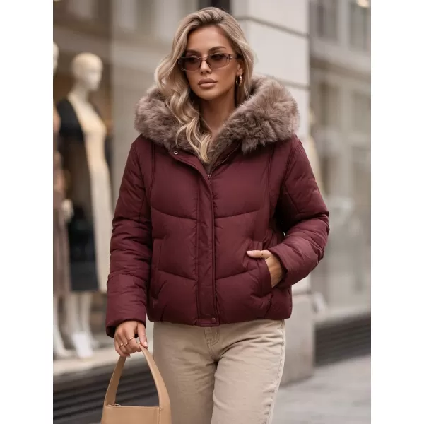  Damenjacke DSTREET TY5985 BURGUND 