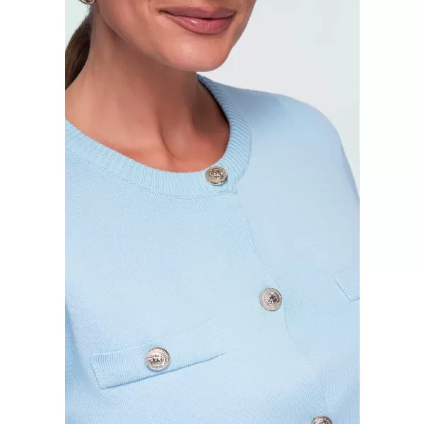  Damenbluse OMBRE OW-TS-E0084 BLAU 